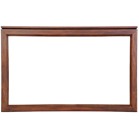 Mirror with Solid Wood Frame